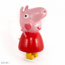 peppa pig sanat hayranı peppapig 3d print model - Mito3D