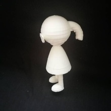 tiny tina fan Kunst 3d print model - Mito3D