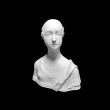 portrait d'urbino numérisation buste femme 3d print model - Mito3D