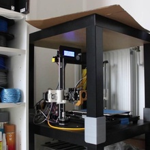 mesa lack ikea carcasa adaptador construir impresora 3d diy abs alojamiento 3d print model - Mito3D