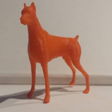 cão 3d brinquedos games imprimir printable design presente jóia impressão único 3dprint 3dmodel 3dmodeling dog3d doberman 3d print model - Mito3D