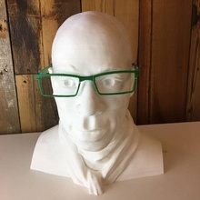designitwright - ian wright shades adidas red & yellow fashion accessories frame glasses spectacles temple rim floreon -adidas red&yellow 3d print model - Mito3D