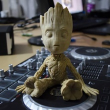 baby groot toys & games 3d print model - Mito3D