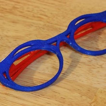 ellipso óculos designitwright moda acessórios concurso imakr ianwright floreon3d bespokeeyewear elipse reticências 3d print model - Mito3D