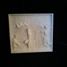 rescue andromeda scan ancient architecture relief 3d print model - Mito3D