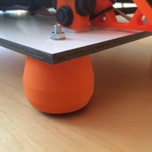 anti vibration squash ball holders v2 education prusai3mk2 squashball 3d print model - Mito3D