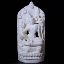 sentado avalokiteshvara simhasana scan antiguo dios 3d print model - Mito3D