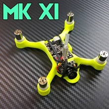 mk xi micro quad marco gadgets electrónica diy mini drone quadcopter multirotor chasis diminutas cepillado whoop 3d print model - Mito3D