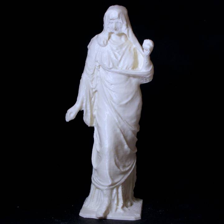 penelope scan apple greek mythology sculpture woman 3dprint 3dscan denmark myth scandinavian 3D print model - Mito3D