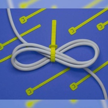 cable lazo jardín zip cabletie ziptie cablemanagement 3d print model - Mito3D