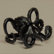 cephalopod octopus Spielzeug Spiele Unterwasser 3doctopus 3dcreatures 3d print model - Mito3D