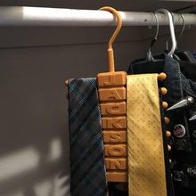 cravate cintre jardin placard l'organisation liens 3d print model - Mito3D