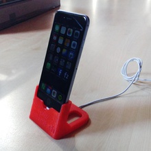 iphone 6 dock stand gadgets Elektronik iphone6 iphonestand 3d print model - Mito3D