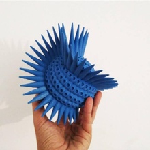 Drachen Eier Bildung Kunst Dekoration dragon openscad generative prozedural 3d print model - Mito3D