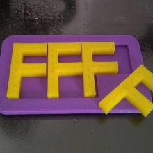 f puzzle giochi giocattoli stampa facile 3d print model - Mito3D