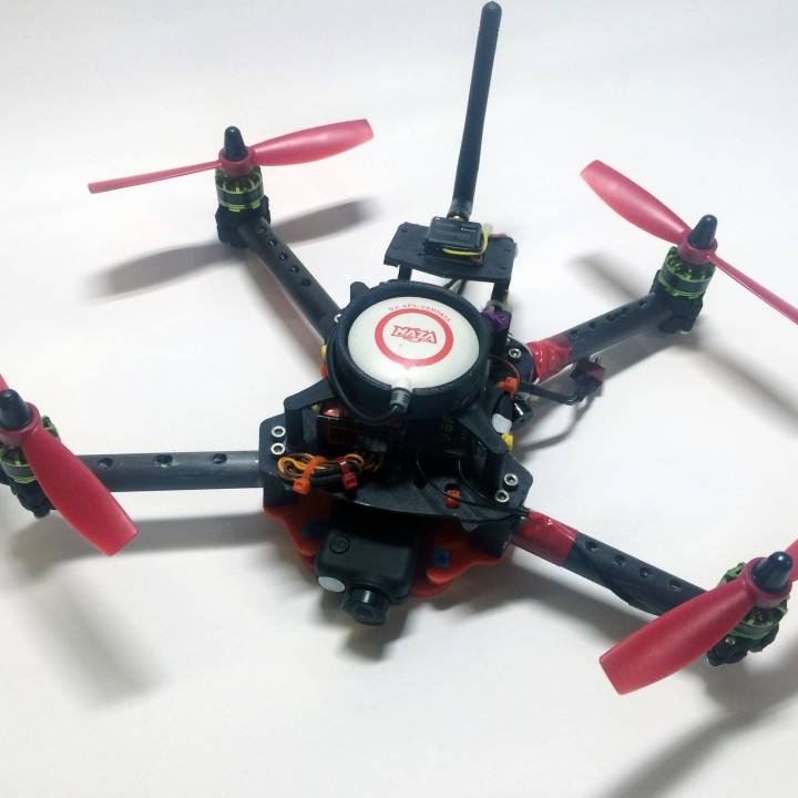 quadcopter pirat mini gadgets Elektronik 3D print model - Mito3D