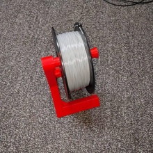 peça spool titular construir impressora 3d filamentholder spoolholder 3d print model - Mito3D