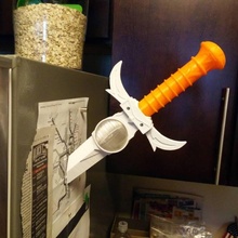 espada omens dagger ímã geladeira jardim punhal thundercats swordofomens 3d print model - Mito3D