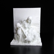 caín jaloux scan mujer niño fullbody 3d print model - Mito3D