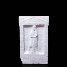 grave stèle femme numérisation femmes fullbody 3d print model - Mito3D