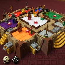 fun burglary mansion board games boardgame 3d print model - Mito3D