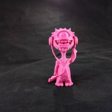 glückliche Eidechse fan Kunst Schreibtisch monster Spielzeug Charakter glücklich 3d print model - Mito3D