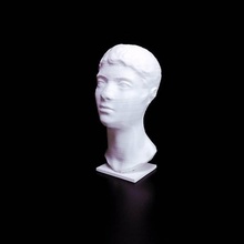 lange youth scan bust man 3d print model - Mito3D