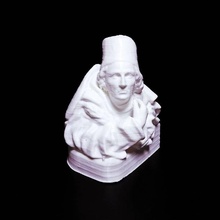 busto san virgilio scan hombre 3d print model - Mito3D