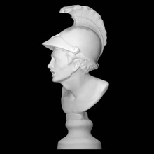 ajax mitologia greca scansione busto uomo 3d print model - Mito3D