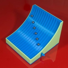 tautochrone parça eğitim matematik fizik bilim oyuncak eğri brachistochrone 3d print model - Mito3D