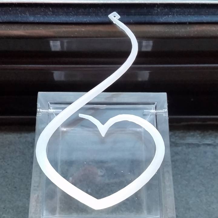 love heart pendant jewellery pendant gift heart love women anniversary valentine birthday girls propose marriage 3D print model - Mito3D
