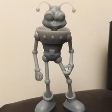 wildbrain - stiltz character submission fan art alien contest aliens original shrinks grows stretches characterdesign 3d print model - Mito3D