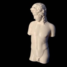eros fragmento estátua scan homem armless 3d print model - Mito3D