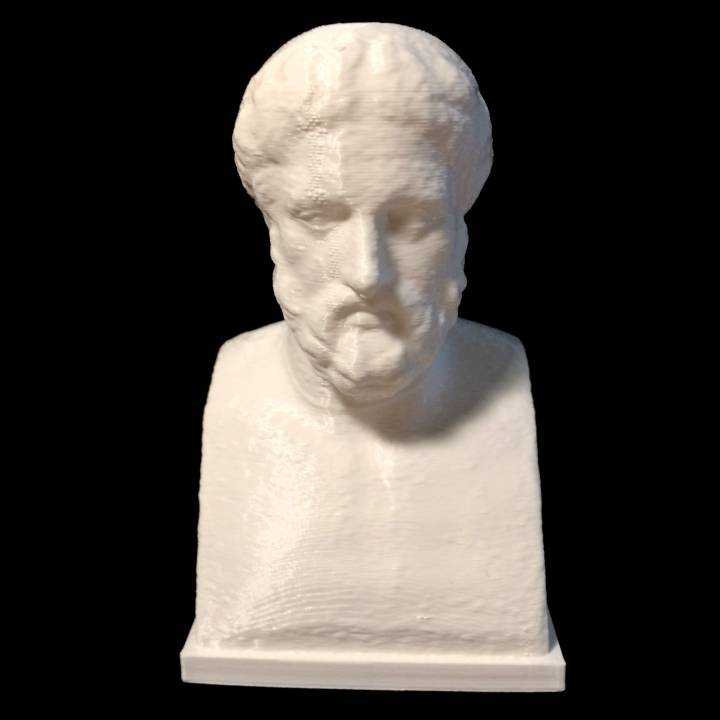 sófocles scan busto hombre 3D print model - Mito3D