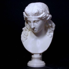 ariadne scan bust woman 3d print model - Mito3D