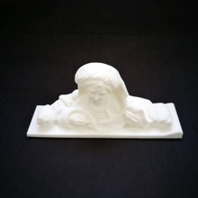 woman scan bust 3d print model - Mito3D