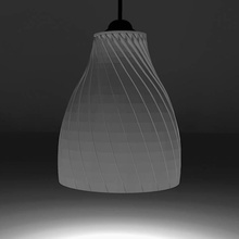 lampe 48 & garden lampshade lamp abatjour 3d print model - Mito3D