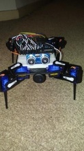 arduino quadruped crawler gadgets & electronics 3d print model - Mito3D