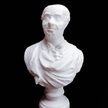 mikhail lomonosov scan busto hombre 3d print model - Mito3D