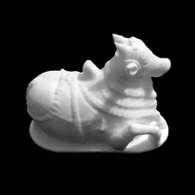 nandi bull scan animal cow shiva indian texas hinduism dallas 3d print model - Mito3D