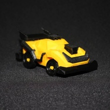 corvette giochi giocattoli miniature gara racing veicolo auto beeverycreative beethefirst 3d print model - Mito3D