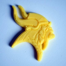 minnesota vikings logo fan art badge nfl superbowl vichinghi csd 3d print model - Mito3D