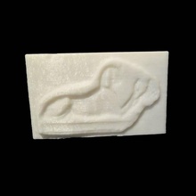 relief sphinx scan alten Mythologie Erleichterung cast 3d print model - Mito3D