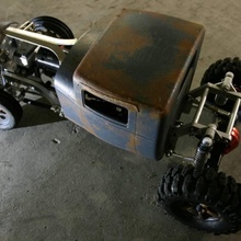 rc hotrod brinquedos games hobby caminhão ford controle rádio 1932 hot rod rat 3d print model - Mito3D