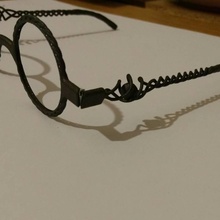 designitwright torsione specifiche moda accessori occhiali elica 3d print model - Mito3D