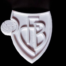 fc basel logotipo fan art emblema csd basileia 3d print model - Mito3D
