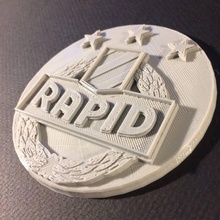 sk rapid wien logo fan art rapide csd autriche 3d print model - Mito3D
