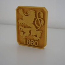 tsv 1860 top hotel Carmen logo sanat hayranı csd bundesliga 2bundesliga deutschland elil loewen lwen tsv1860 3d print model - Mito3D
