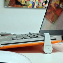 macbook pro apoyo gadgets electrónica apple dock mac aire ergonomía ergonómico macbookair mba mbp 3d print model - Mito3D