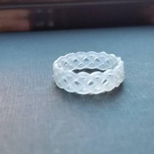 8 celtic ring boyutu mücevher tasarım yüzük düğüm İrlandalı takı örgü 3d print model - Mito3D